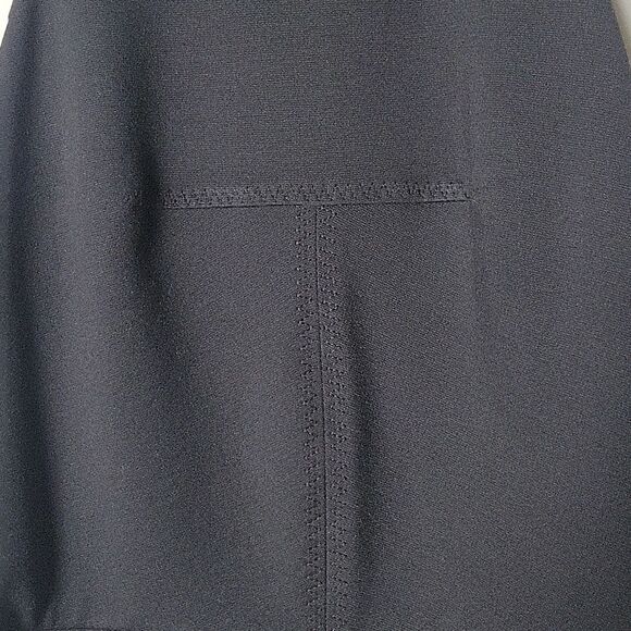 NWT Nicholas Black Peplum Top Sz 4 XS S Ponti Asymmetrical Angled Sexy Feminine - Picture 4 of 14